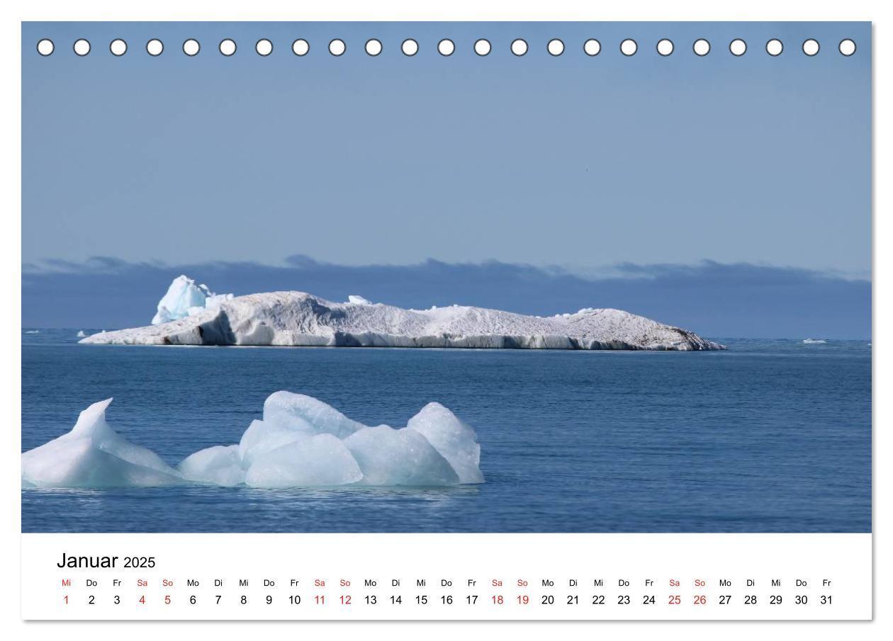 Bild: 9783435745555 | Svalbard 2025 (Tischkalender 2025 DIN A5 quer), CALVENDO...