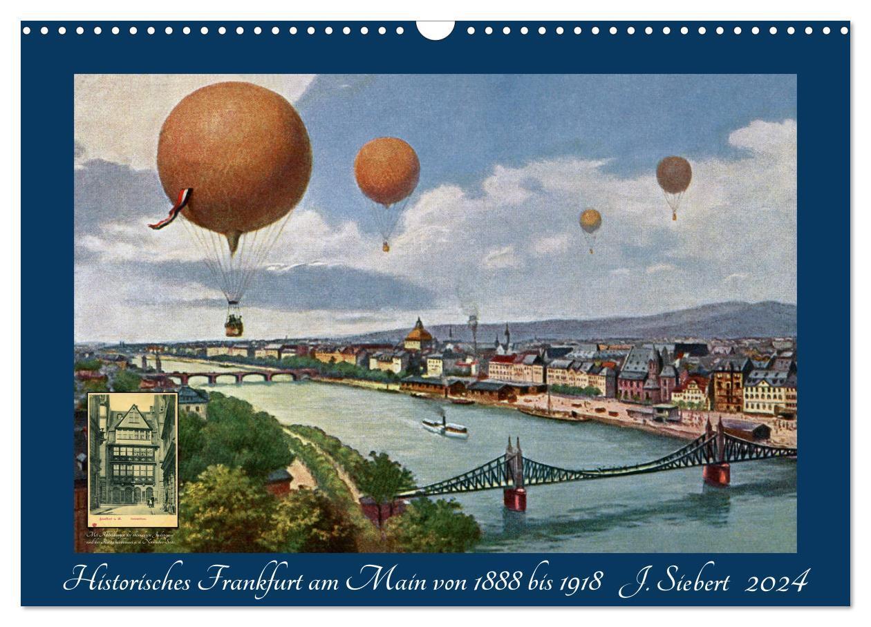 Cover: 9783383033520 | Historisches Frankfurt am Main von 1888 bis 1918 (Wandkalender 2024...