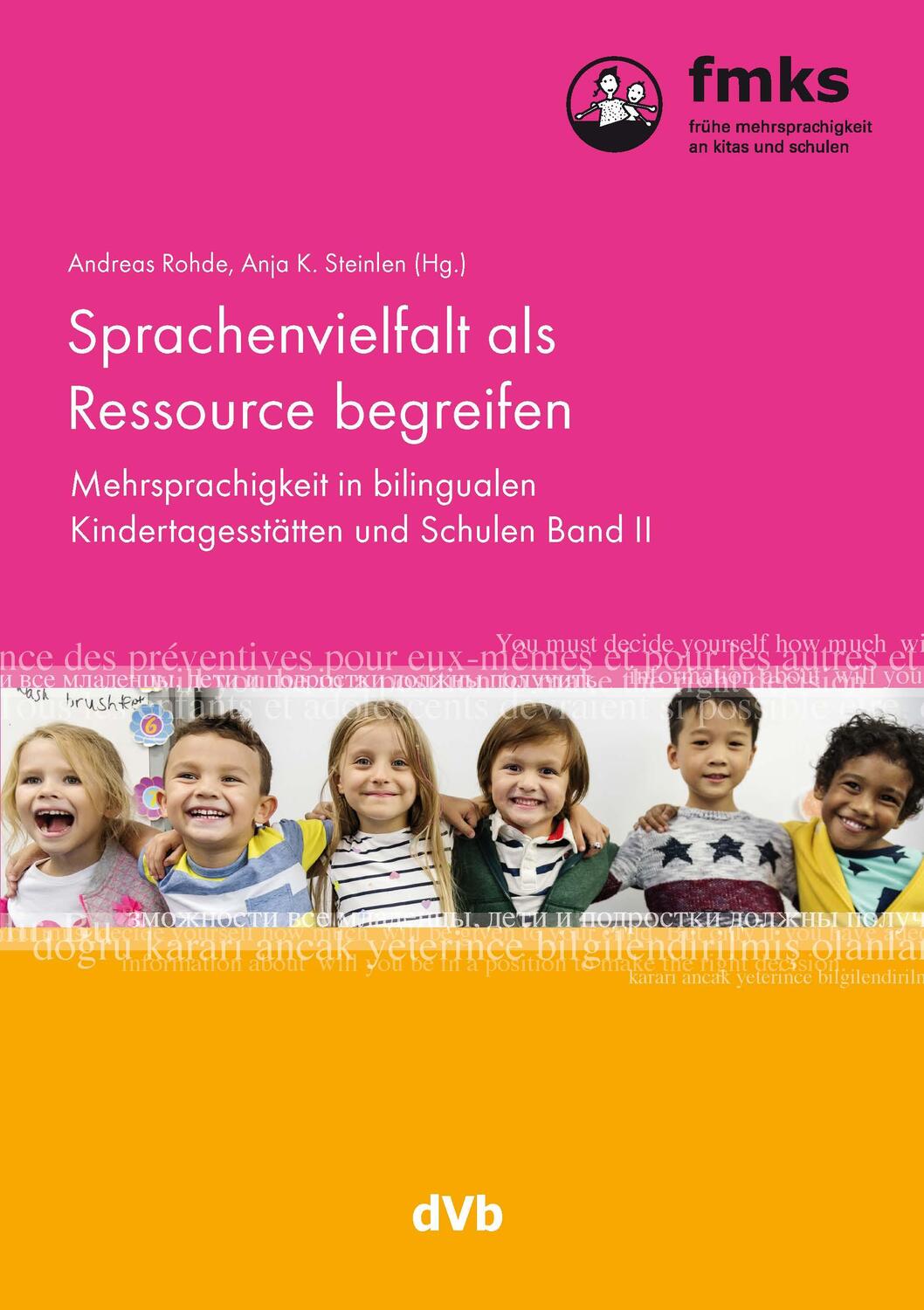 Cover: 9783938620496 | Sprachenvielfalt als Ressource begreifen | Andreas Rohde (u. a.)