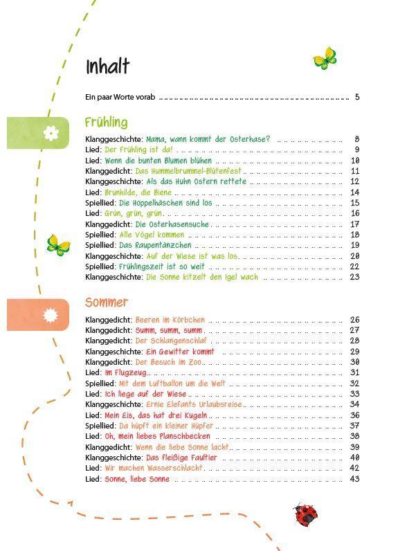 Bild: 9783960460855 | Das Kita-Jahreszeitenbuch | Spiellieder &amp; Klanggeschichten | Buch