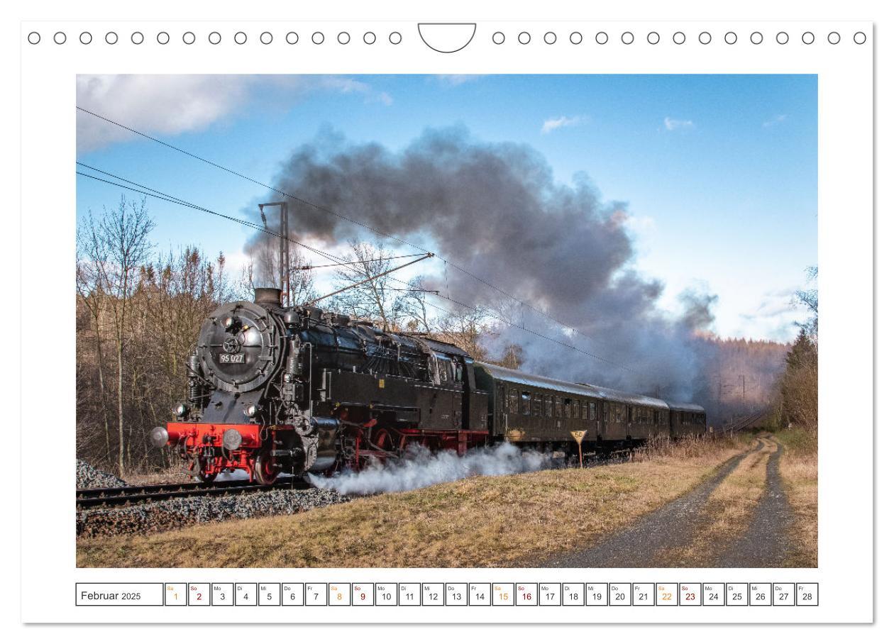 Bild: 9783383843983 | Museumsbahnen auf Tour (Wandkalender 2025 DIN A4 quer), CALVENDO...