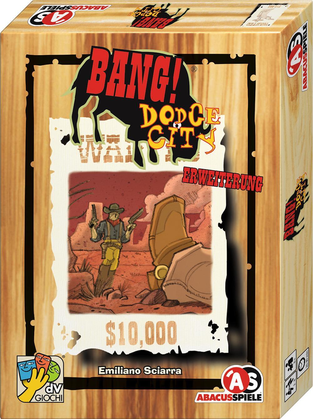 Cover: 4011898381580 | BANG! Dodge City Erweiterung | Emiliano Sciarra | Spiel | Brettspiel
