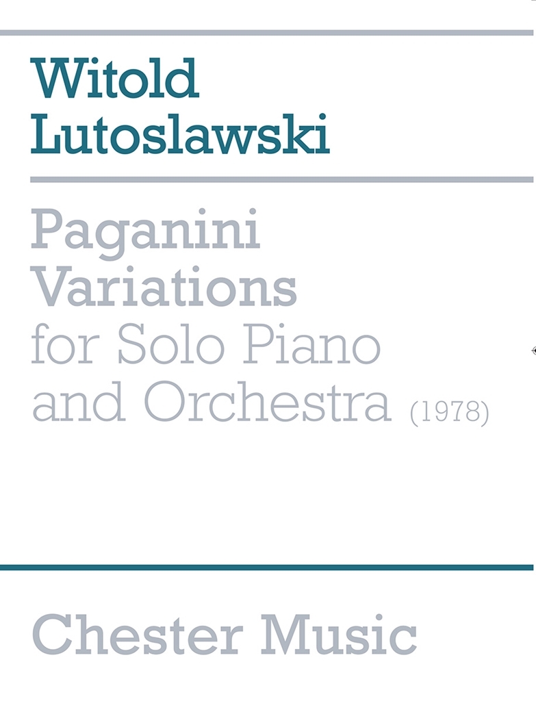 Cover: 9780711955769 | Paganini Variations | Witold Lutoslawski | Taschenbuch | Buch | 1999