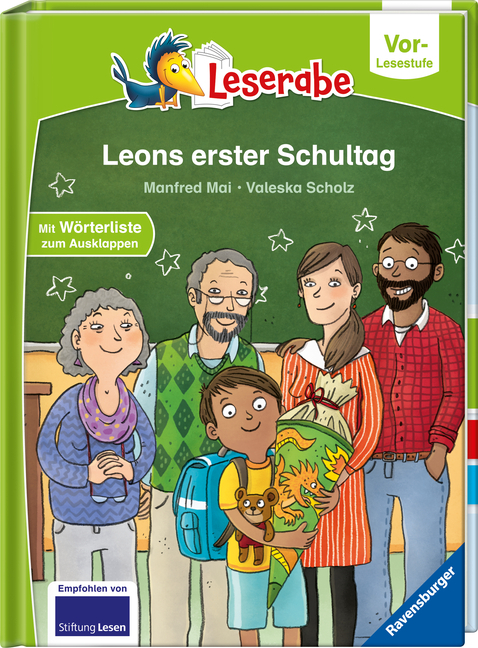 Bild: 9783473460212 | Leons erster Schultag | Mit Wörterliste zum Ausklappen | Manfred Mai