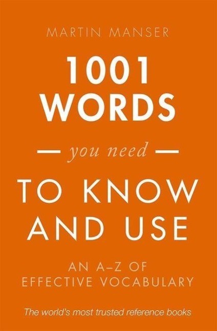 Cover: 9780198717706 | 1001 Words You Need To Know and Use | An A-Z of Effective Vocabulary