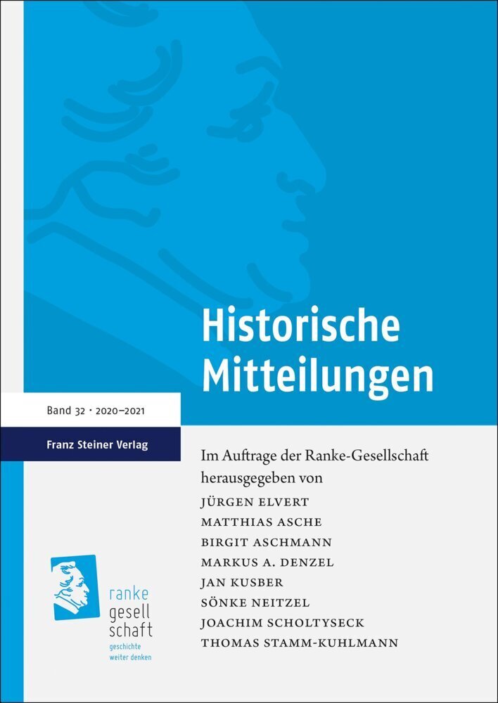Cover: 9783515132954 | Historische Mitteilungen 32 (2020-2021) | Jürgen Elvert (u. a.) | Buch