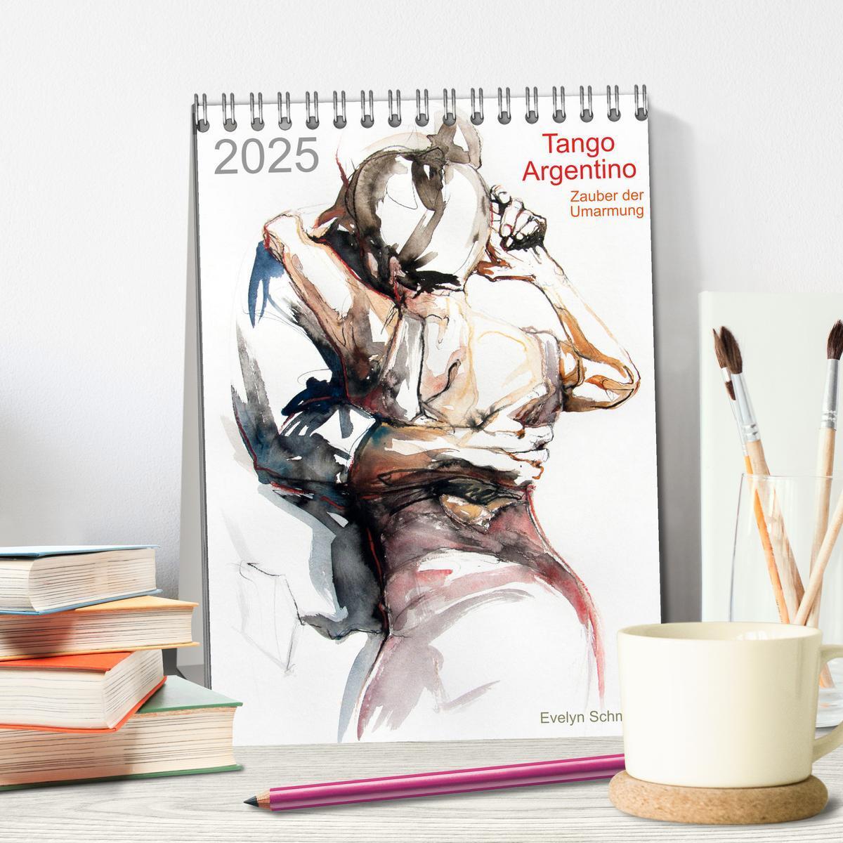 Bild: 9783435956678 | Tango Argentino - Zauber der Umarmung (Tischkalender 2025 DIN A5...