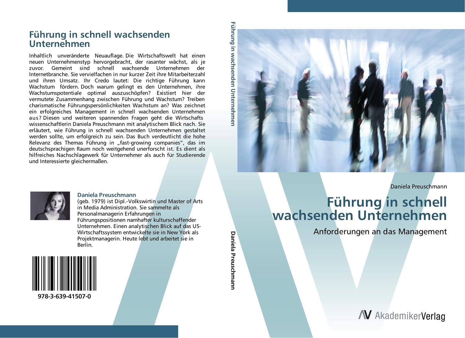 Cover: 9783639415070 | Führung in schnell wachsenden Unternehmen | Daniela Preuschmann | Buch
