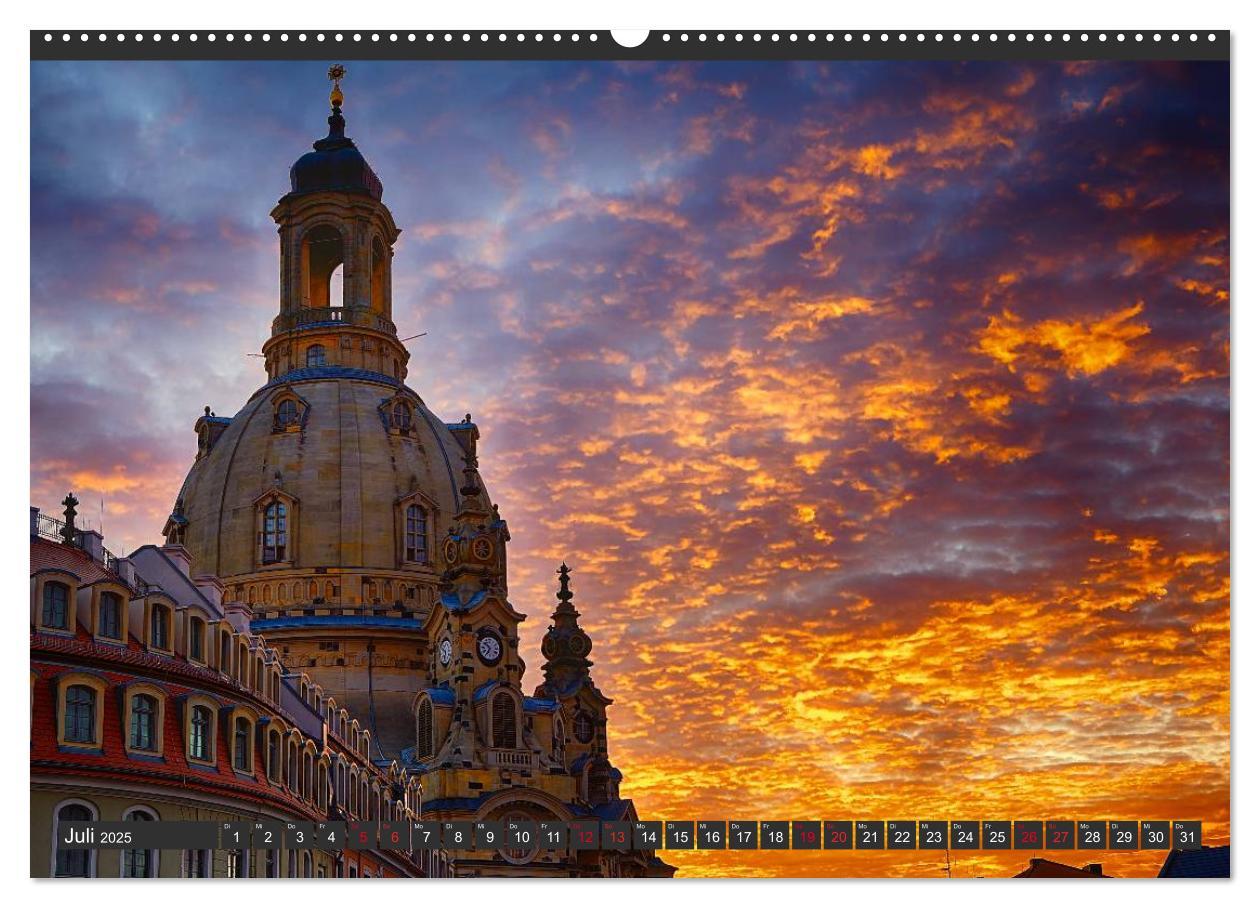 Bild: 9783435711857 | Dresden - Die Frauenkirche (hochwertiger Premium Wandkalender 2025...