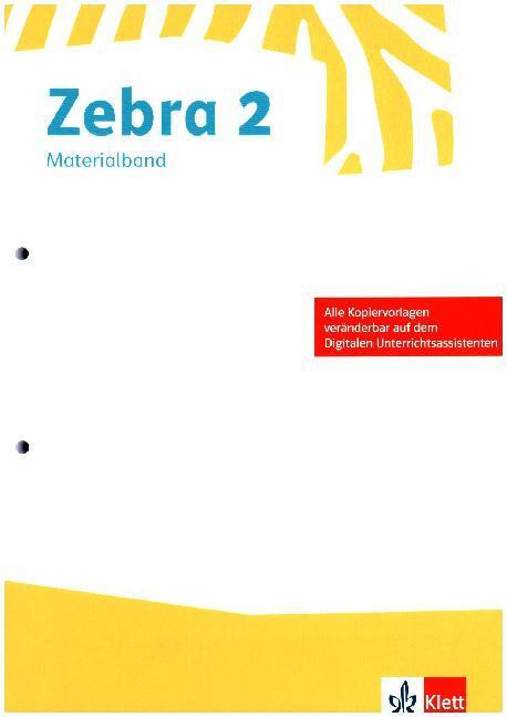 Cover: 9783122709419 | Zebra 2. Kopiervorlagen zur Ausleihvariante und zum...