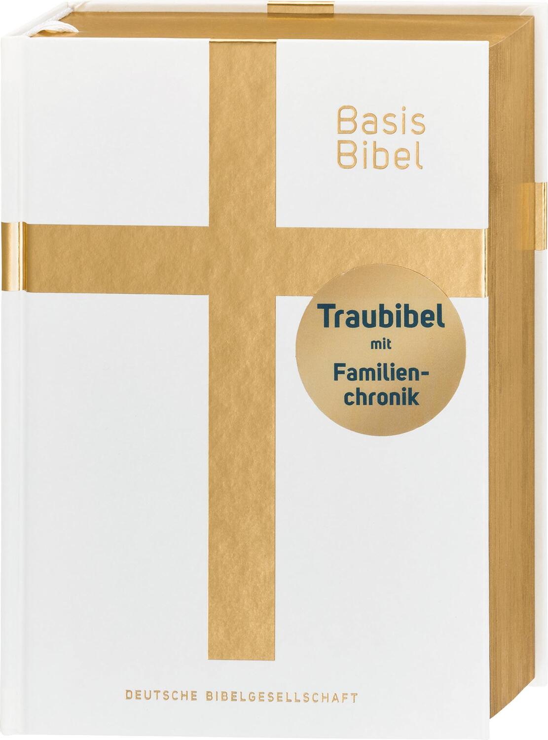 Cover: 9783438009180 | BasisBibel. Die Kompakte. Traubibel. Das Geschenk zur Hochzeit:...