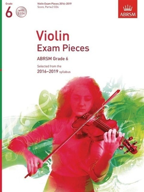 Cover: 9781848497054 | Violin Exam Pieces 2016-2019, ABRSM Grade 6 | Buch + CD | Englisch