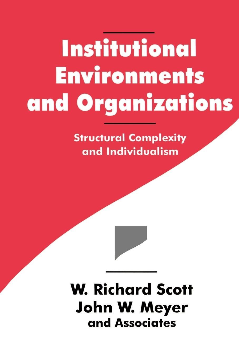 Cover: 9780803956674 | Institutional Environments and Organizations | Scott (u. a.) | Buch