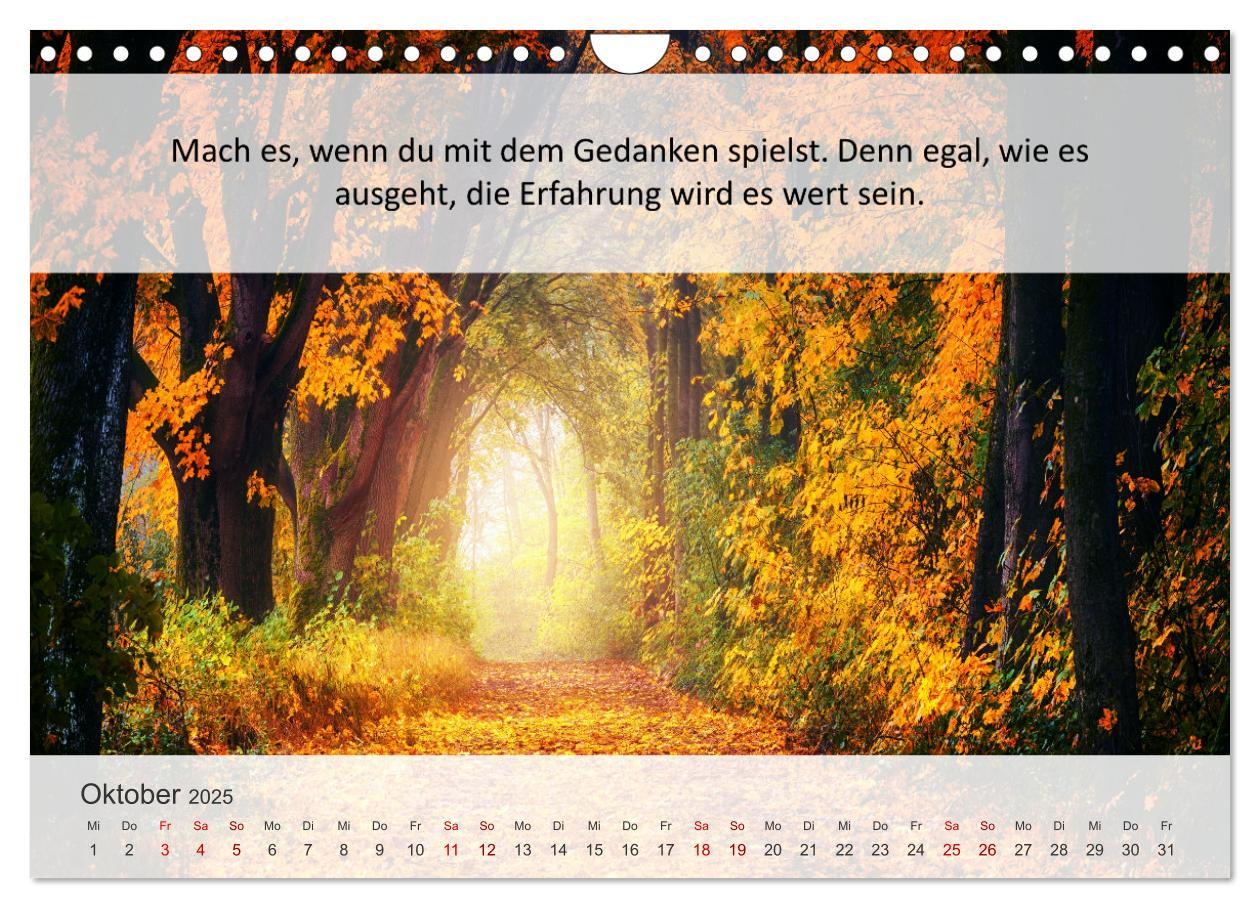 Bild: 9783435020232 | Motivationssprüche Erfolgsweg (Wandkalender 2025 DIN A4 quer),...