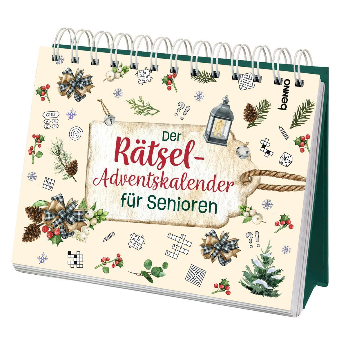 Cover: 9783746266268 | Der Rätsel-Adventskalender für Senioren | Buch | 64 S. | Deutsch