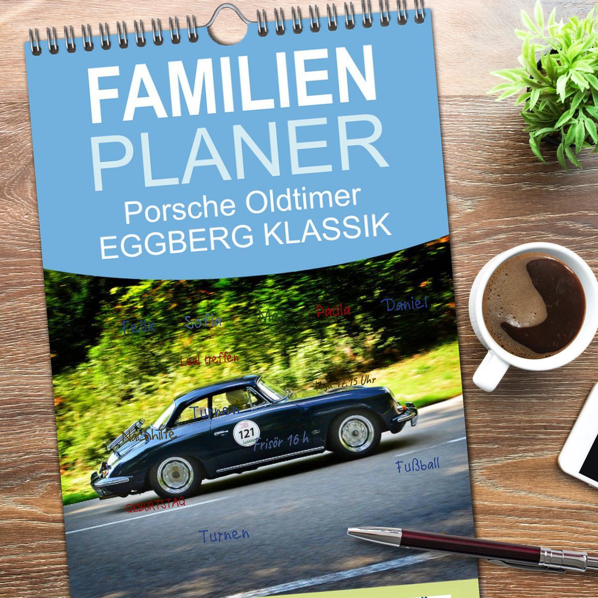 Bild: 9783457118924 | Familienplaner 2025 - Porsche Oldtimer - EGGBERG KLASSIK - Der Berg...