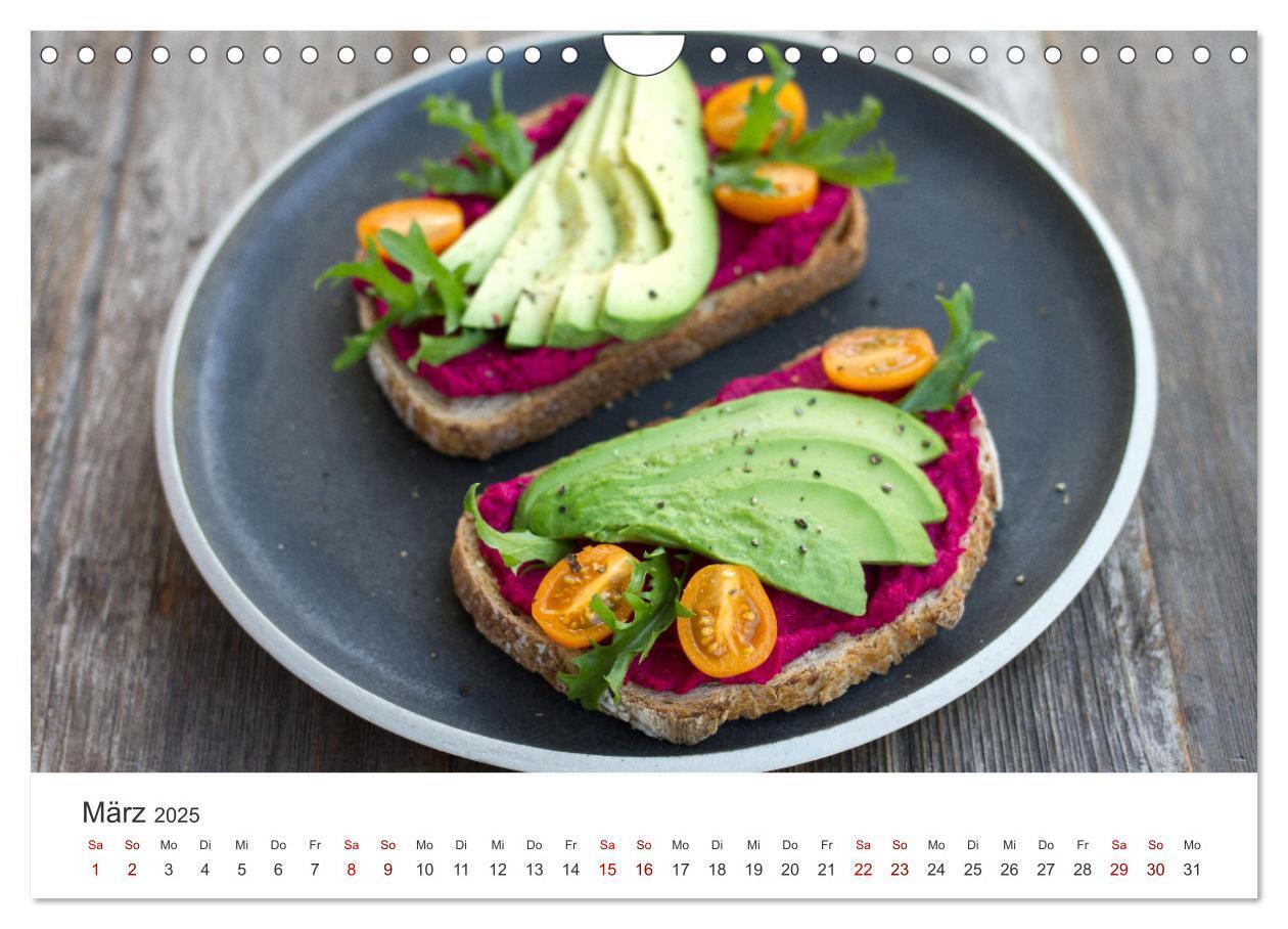 Bild: 9783383931130 | Veganer Essen - Pflanzenbasierte Köstlichkeiten (Wandkalender 2025...