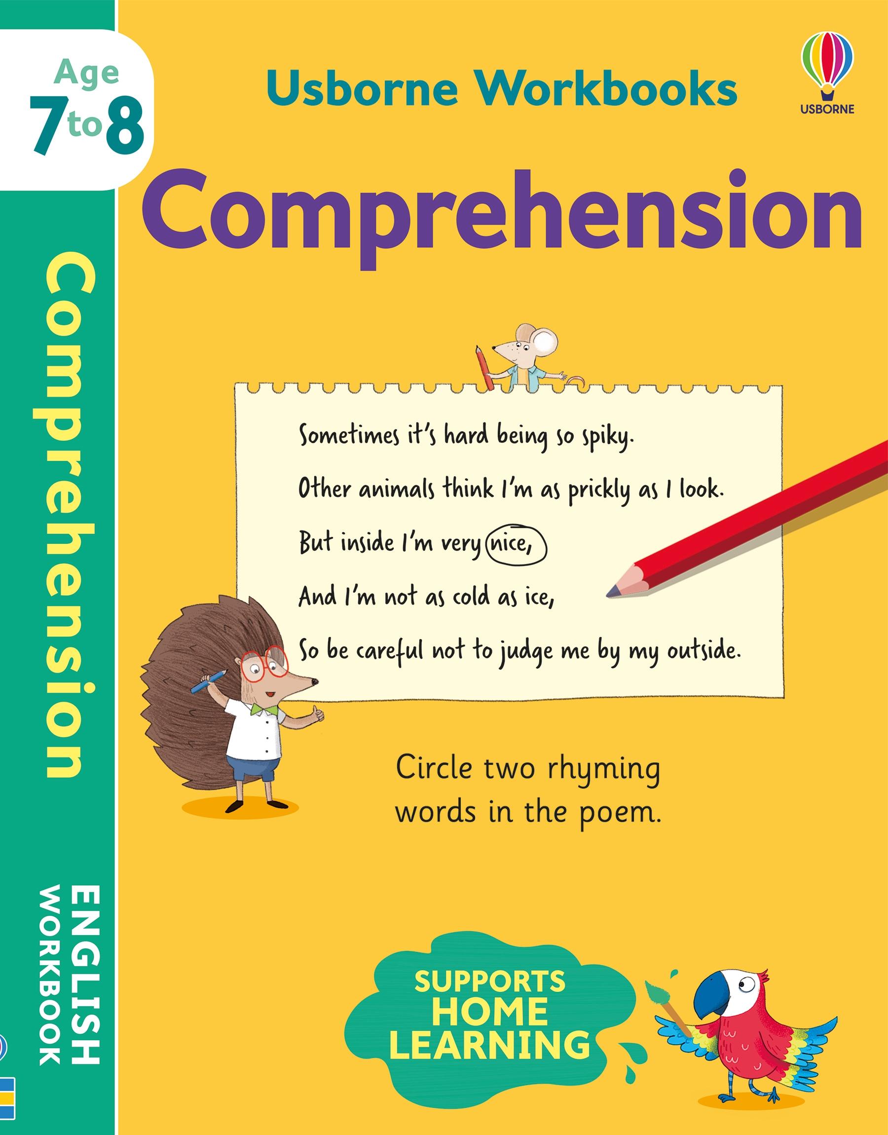 Cover: 9781801313483 | Usborne Workbooks Comprehension 7-8 | Caroline Young | Taschenbuch