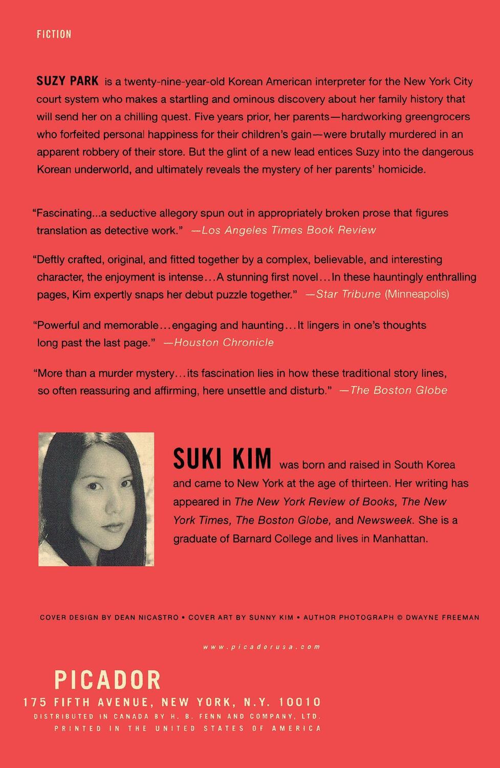Rückseite: 9780312422240 | The Interpreter | Kim Suki | Taschenbuch | Paperback | Englisch | 2004