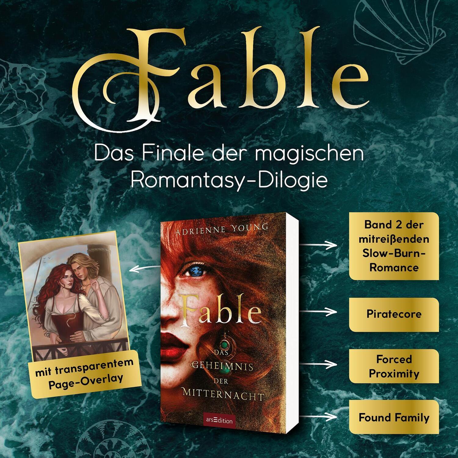 Bild: 9783845856452 | Fable - Das Geheimnis der Mitternacht (Fable 2) | Adrienne Young