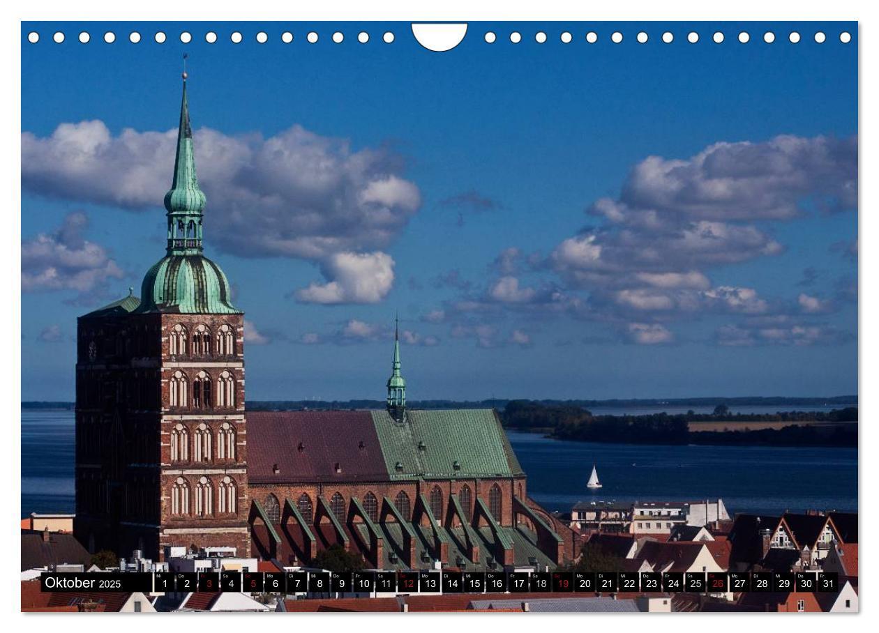 Bild: 9783435550043 | Ostseeperle Stralsund (Wandkalender 2025 DIN A4 quer), CALVENDO...