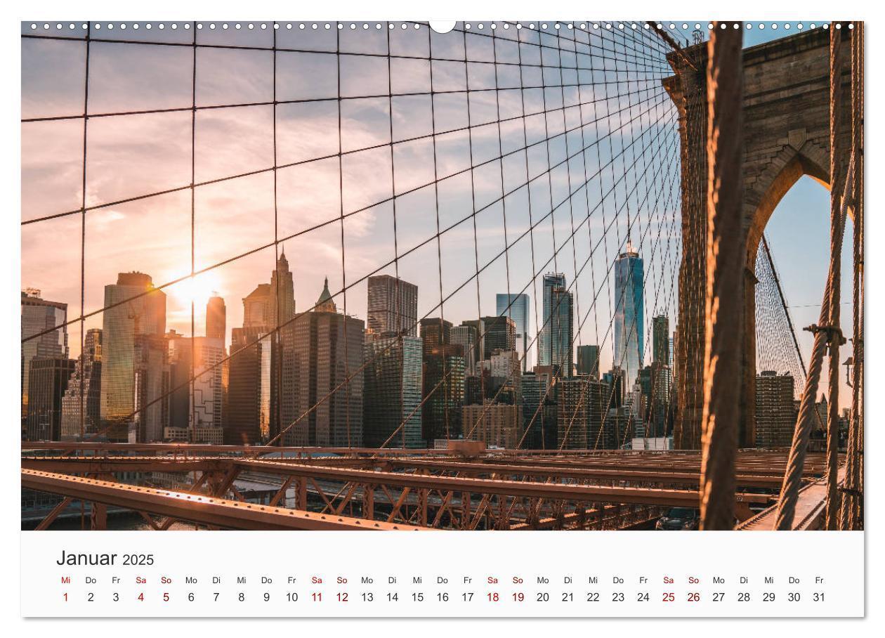 Bild: 9783435209507 | New York - Eine Weltstadt (hochwertiger Premium Wandkalender 2025...