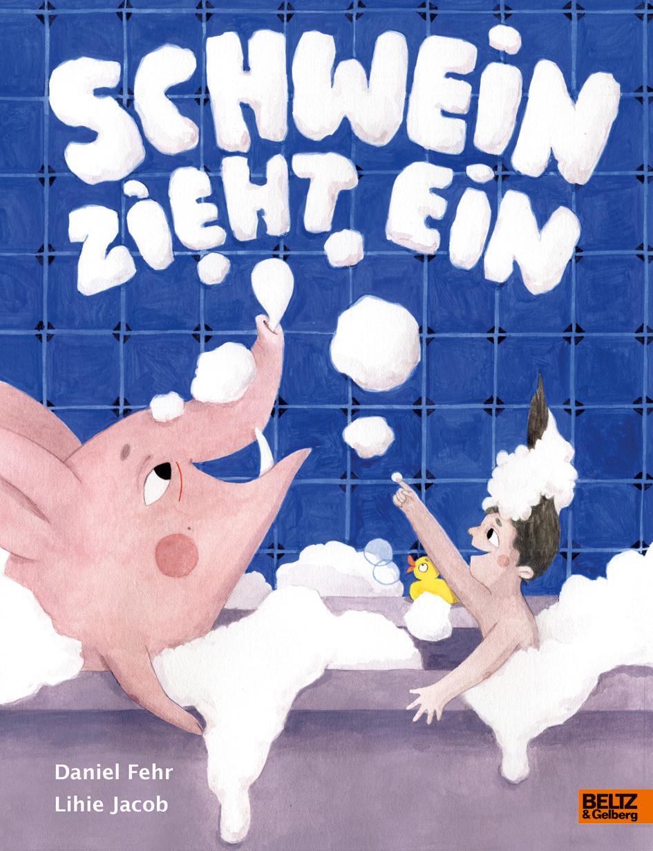 Cover: 9783407758132 | Schwein zieht ein | Vierfarbiges Bilderbuch | Daniel Fehr | Buch