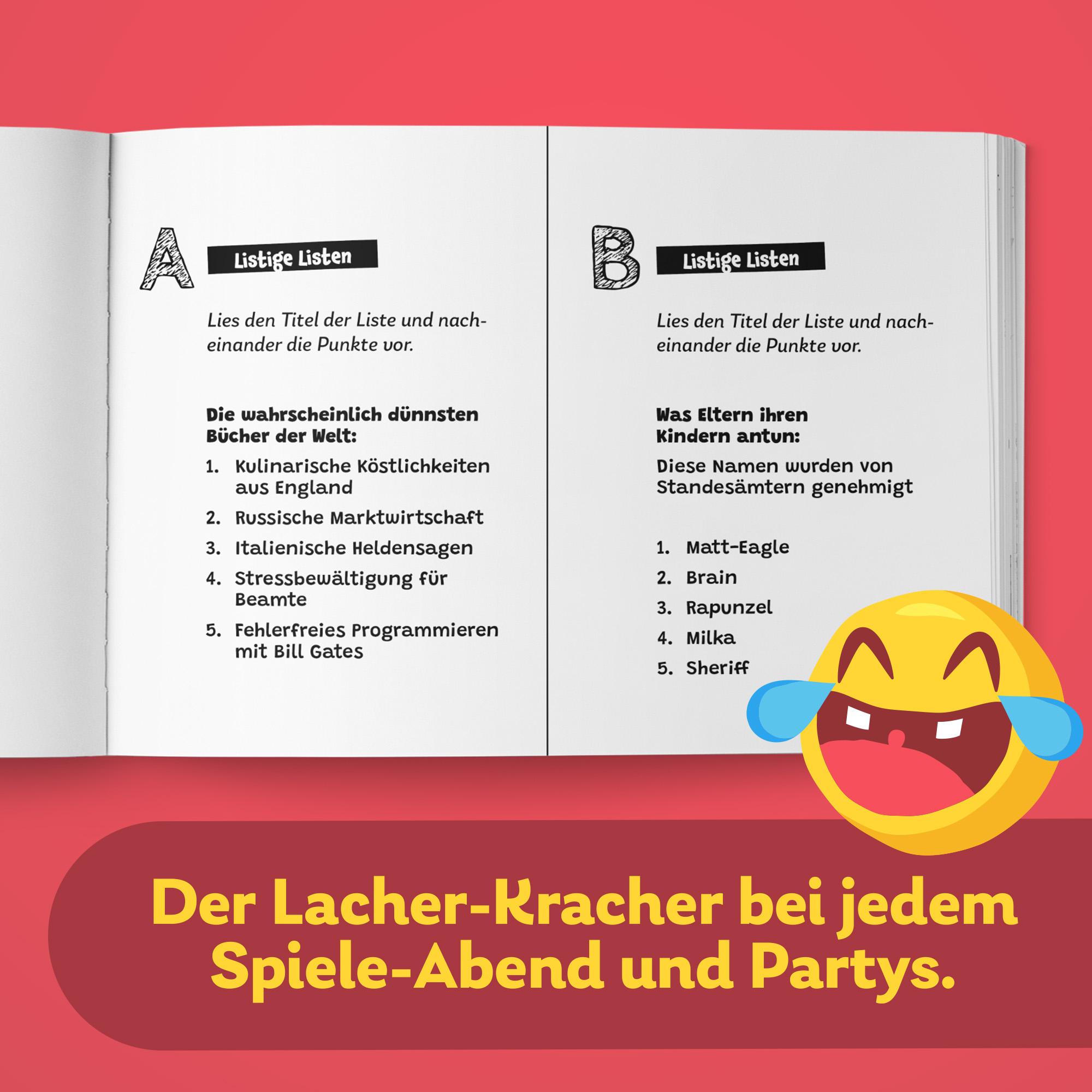 Bild: 9783985610174 | Nicht lachen - Das Party-Spiel: LOL, wie lustig ist das denn?! | Lauck