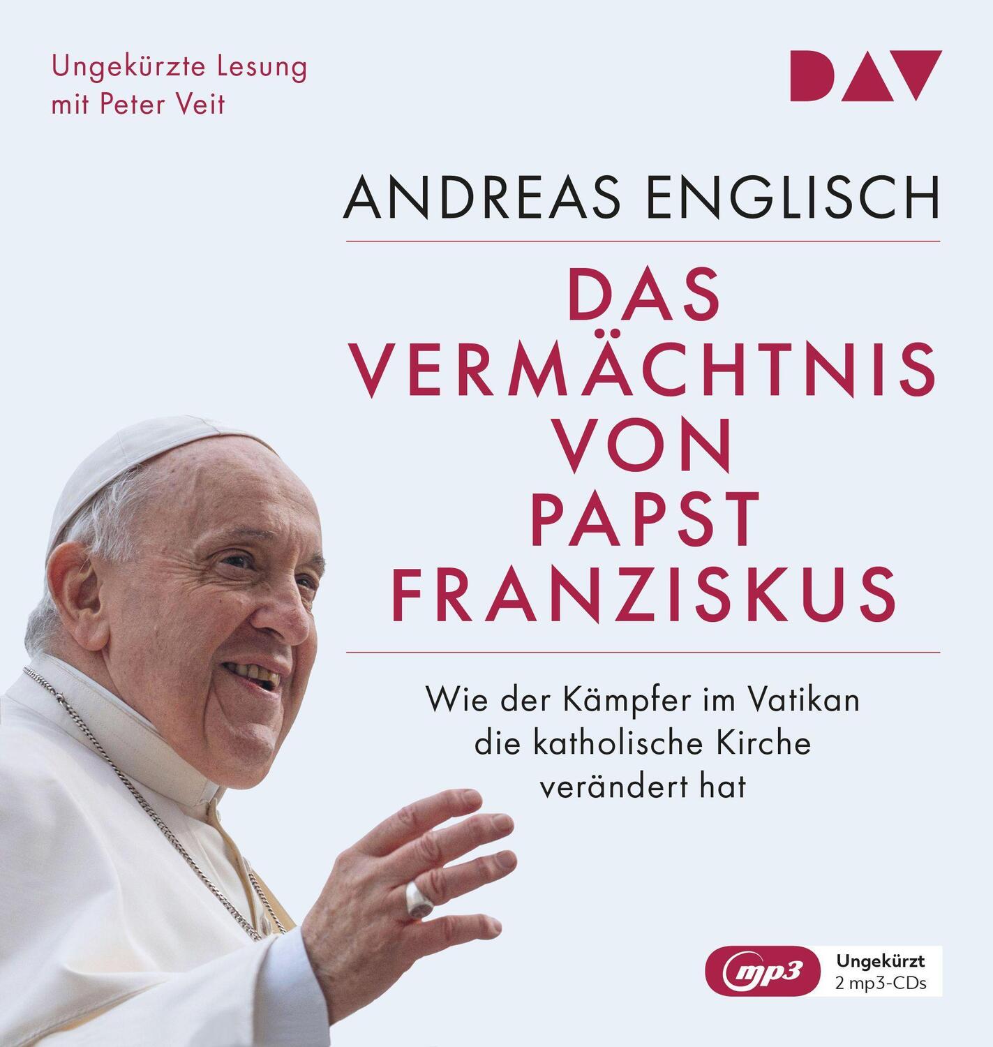 Cover: 9783742428004 | Das Vermächtnis von Papst Franziskus. Wie der Kämpfer im Vatikan...
