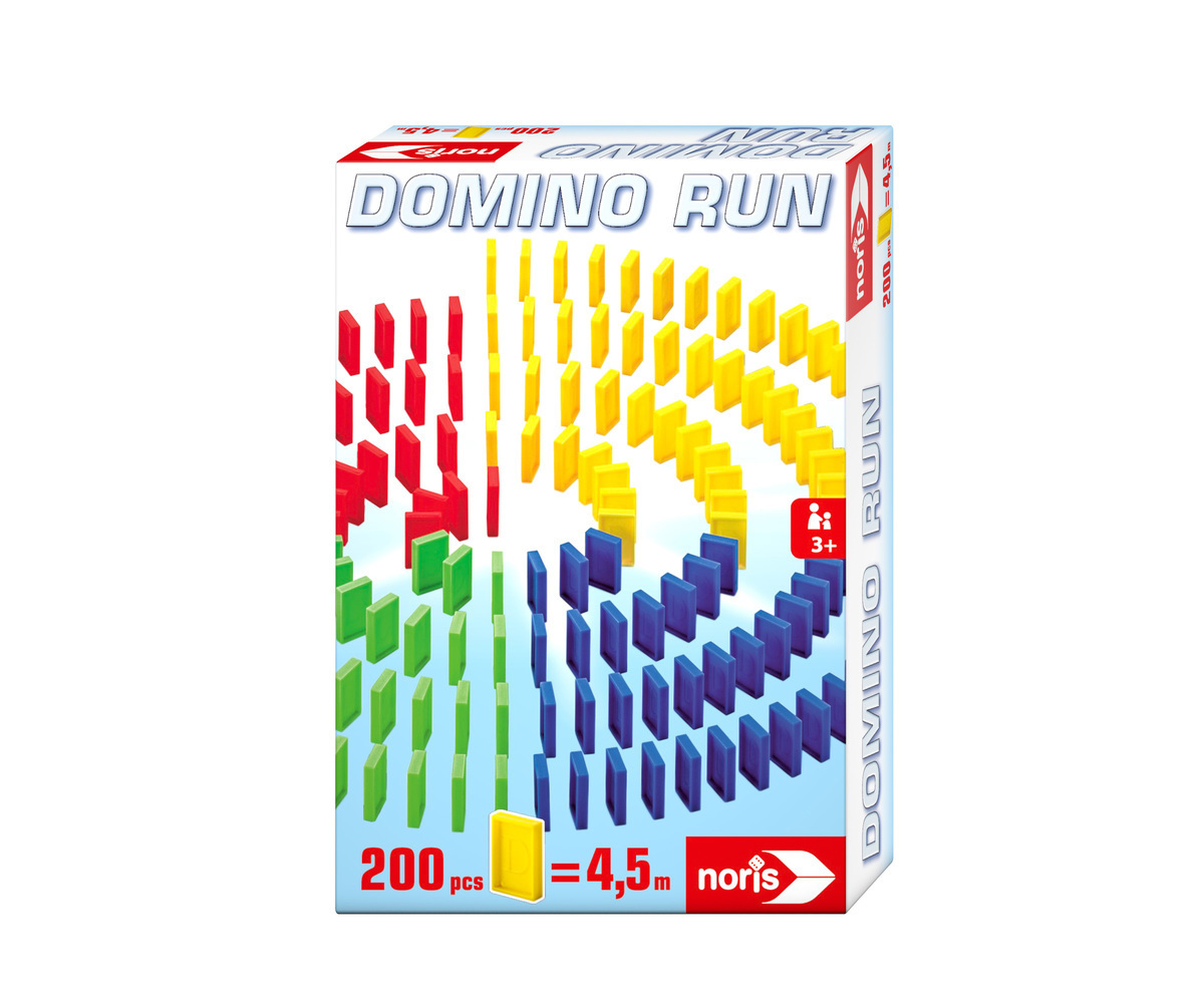 Bild: 4000826002086 | Domino Run 200 Steine (Spiel) | Spiel | In Geschenkkarton 4/4 fbg.