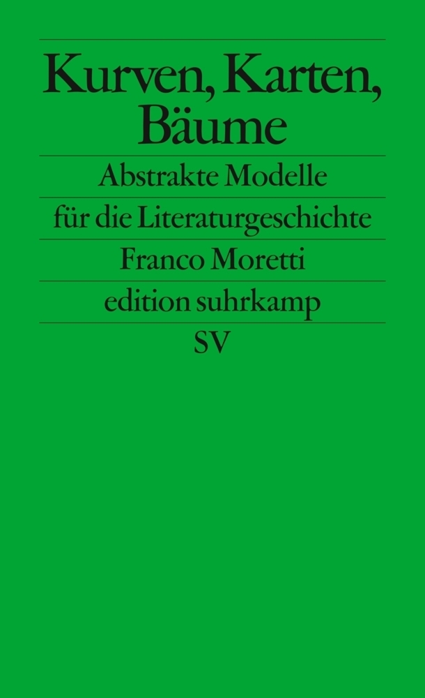 Cover: 9783518125649 | Kurven, Karten, Stammbäume | Franco Moretti | Taschenbuch | 2009