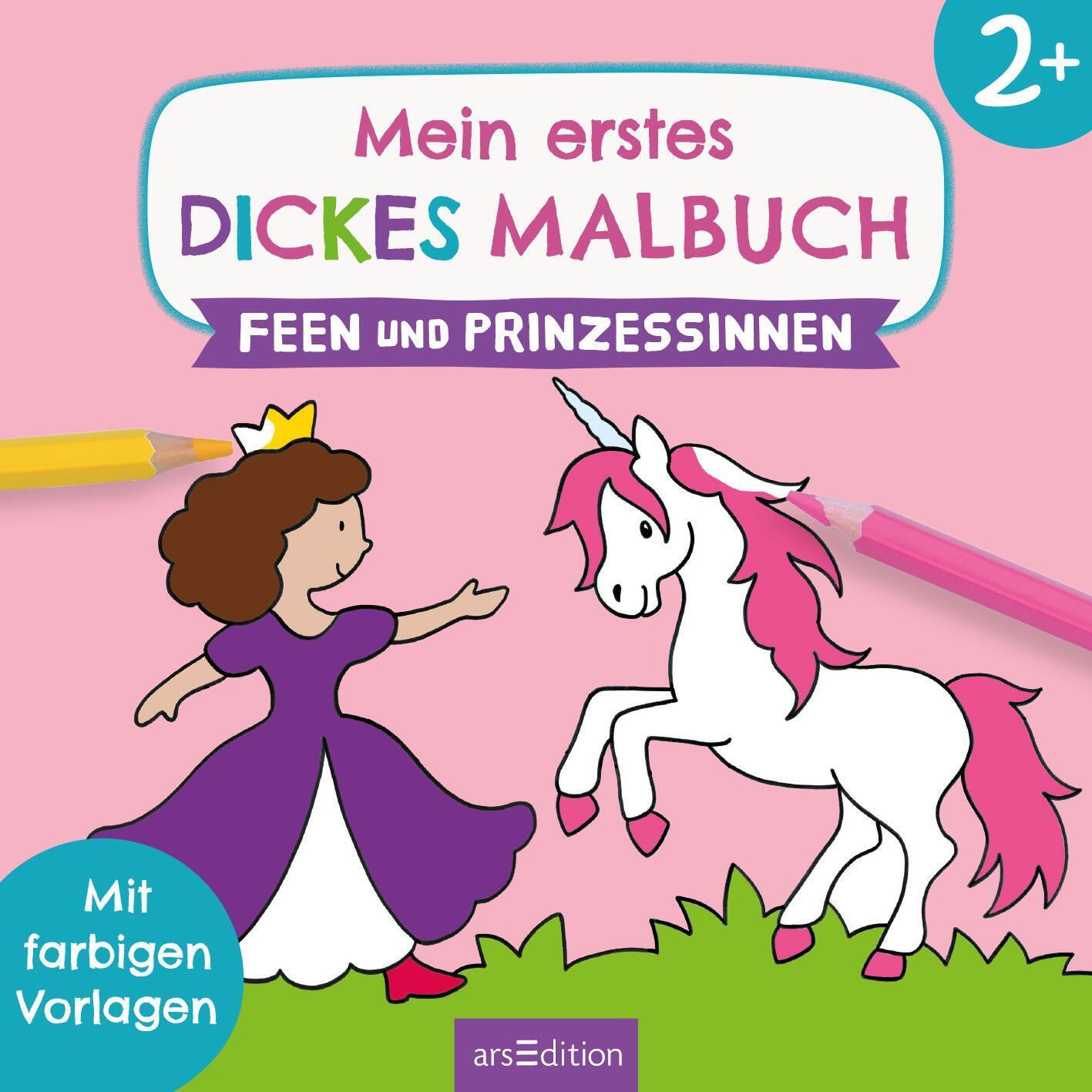 Bild: 9783845824079 | Mein erstes dickes Malbuch Feen und Prinzessinnen | Taschenbuch | 2018