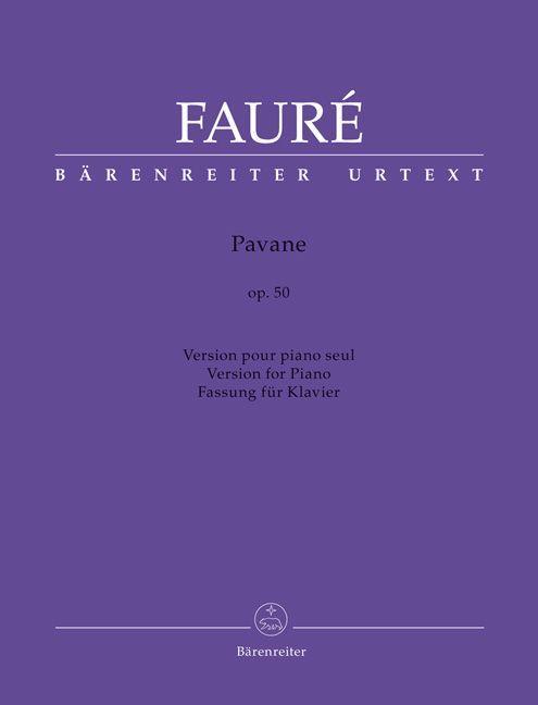 Cover: 9790006575381 | Pavane für Klavier op. 50 | Gabriel Fauré | Broschüre | 16 S. | 2022