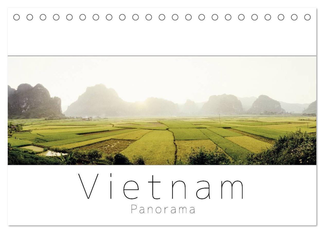 Cover: 9783435686193 | Vietnam Panorama (Tischkalender 2025 DIN A5 quer), CALVENDO...