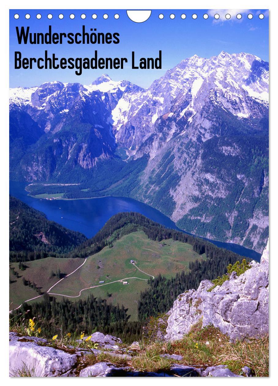 Cover: 9783435988310 | Wunderschönes Berchtesgadener Land (Wandkalender 2025 DIN A4 hoch),...