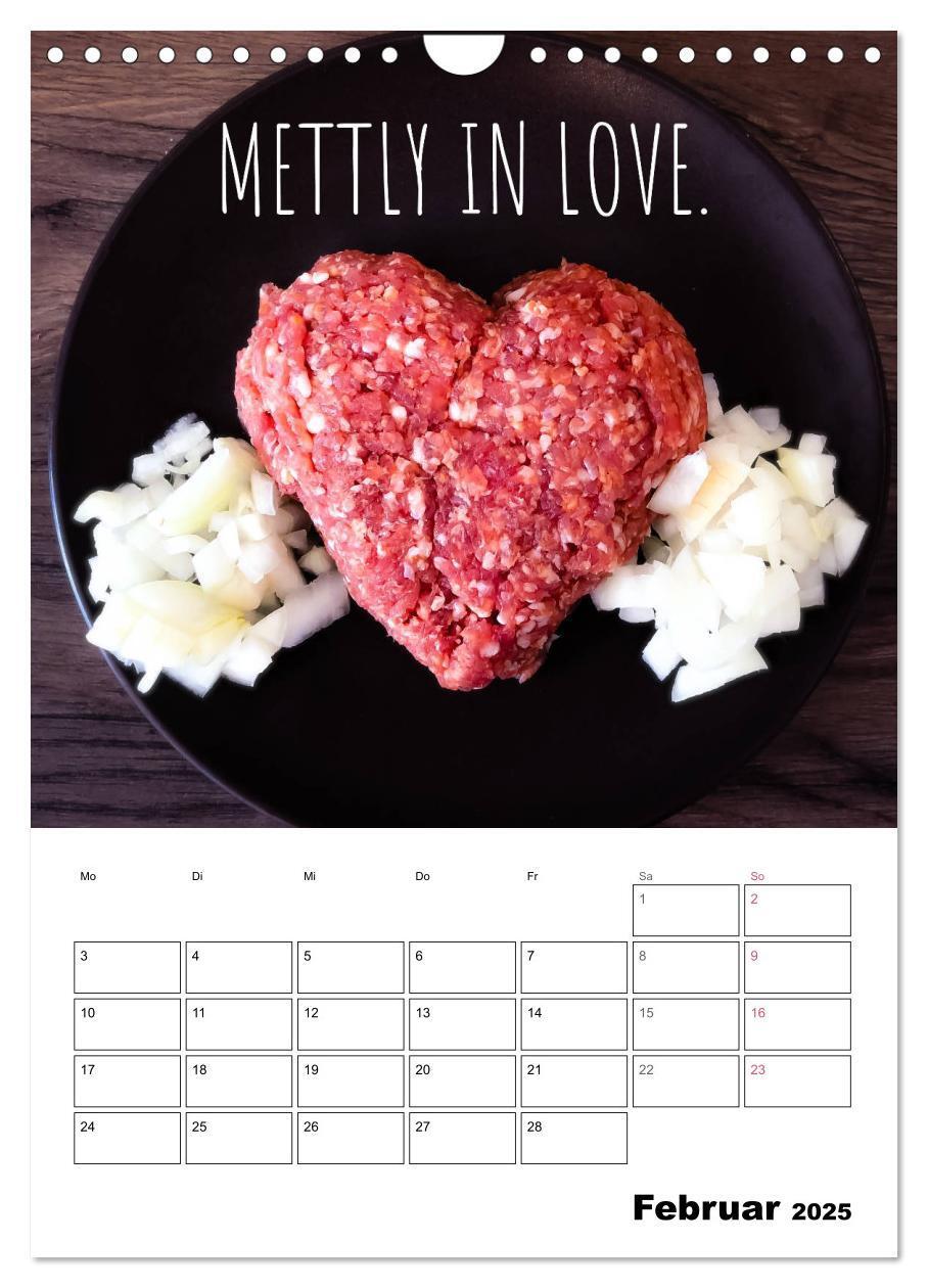 Bild: 9783435964383 | Mettkalender - Spread Some Mett. (Wandkalender 2025 DIN A4 hoch),...