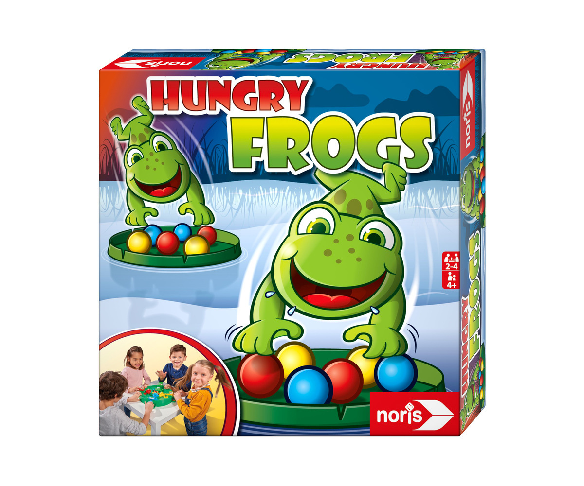 Bild: 4000826002819 | Hungry Frogs (Kinderspiel) | Spiel | In Geschenkkarton 4/4 fbg. | 2020