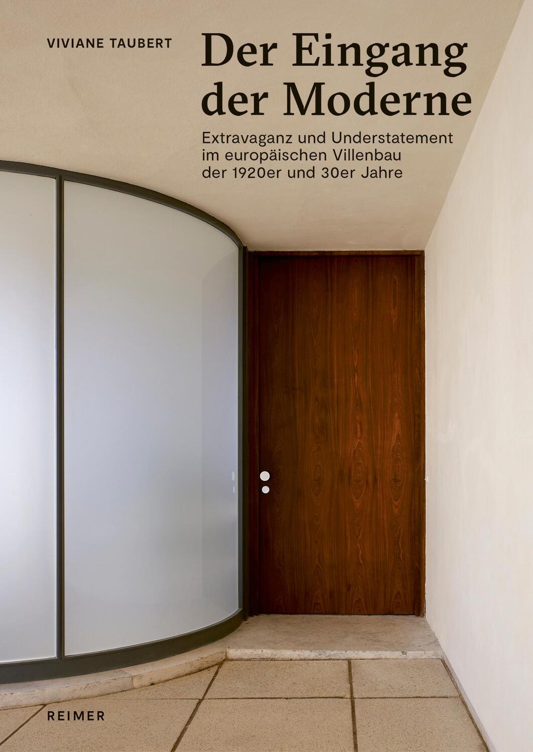 Cover: 9783496016373 | Der Eingang der Moderne | Viviane Taubert | Buch | Deutsch | 2022