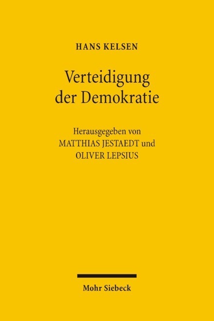 Cover: 9783161488467 | Verteidigung der Demokratie | Abhandlungen zur Demokratietheorie