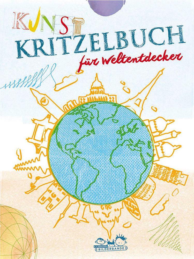 Cover: 9783865023902 | Kunstkritzelbuch für Weltentdecker | Hendrik Hellige | Taschenbuch