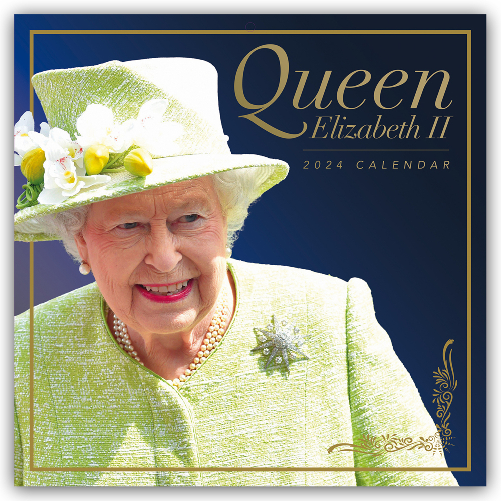 Cover: 9781529835496 | Queen Elisabeth II - Königin Elisabeth II 2024 - 12-Monatskalender