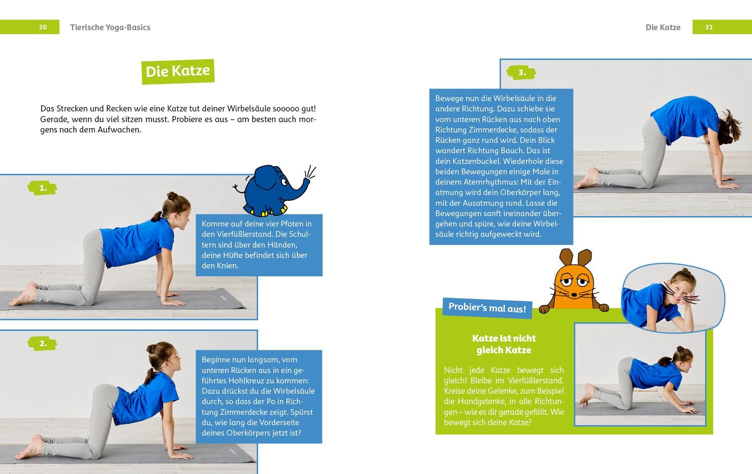 Bild: 9783742319944 | Yoga mit der Maus | Spaß, Power und Entspannung für kleine Yogis