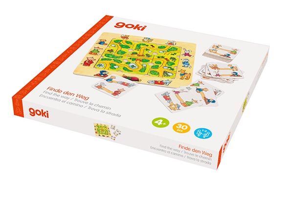 Bild: 4013594569446 | Legespiel Finde den Weg | goki | Spiel | 56944 | Deutsch | 2010