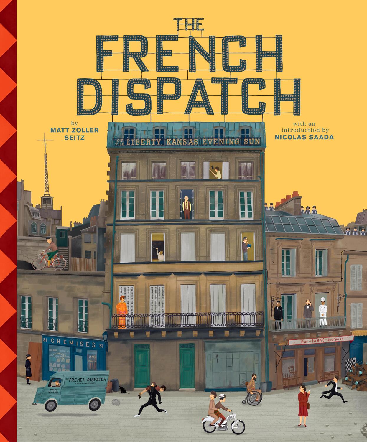 Cover: 9781419750649 | The Wes Anderson Collection: The French Dispatch | Matt Zoller Seitz