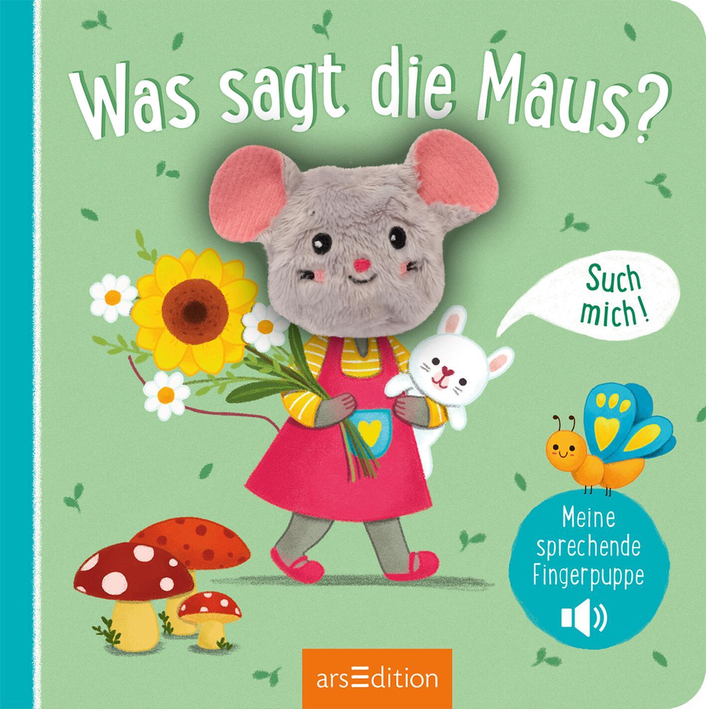 Bild: 9783845862248 | Meine sprechende Fingerpuppe: Was sagt die Maus? | Such mich! | Motzko