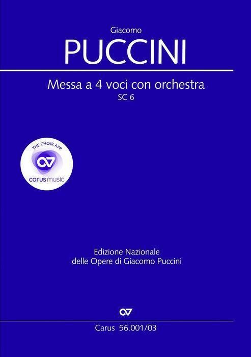 Cover: 9790007171568 | Messa a 4 voci con orchestra (Klavierauszug) | Messa di Gloria SC 6
