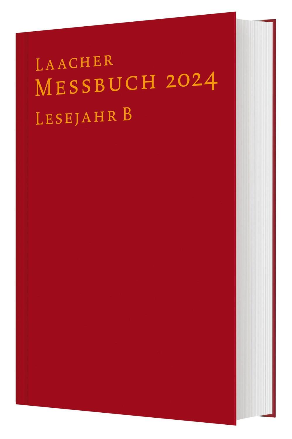 Cover: 9783460202498 | Laacher Messbuch LJ B 2024 / Gebunden | Bibelwerk (u. a.) | Buch