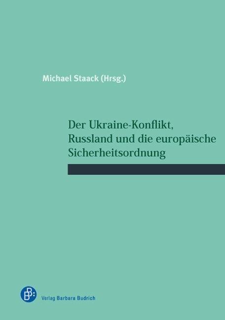 Cover: 9783847420897 | Der Ukraine-Konflikt, Russland und die europäische Sicherheitsordnung