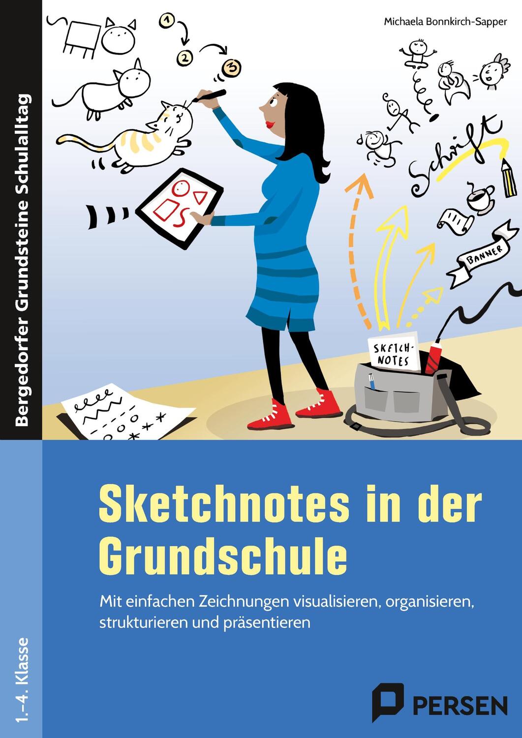 Cover: 9783403208310 | Sketchnotes in der Grundschule | Michaela Bonnkirch | Taschenbuch