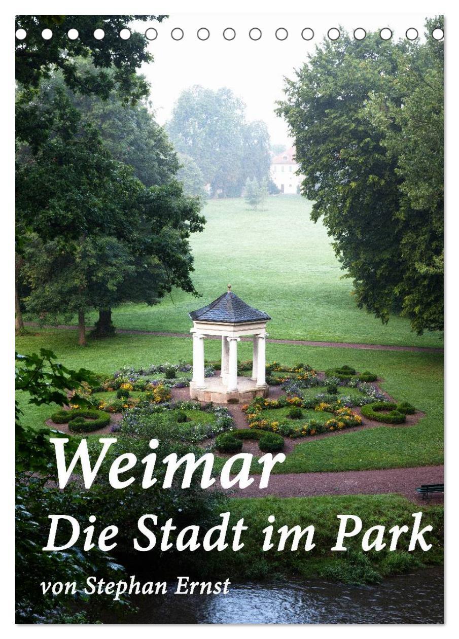 Cover: 9783457026656 | Weimar - Die Stadt im Park (Tischkalender 2025 DIN A5 hoch),...